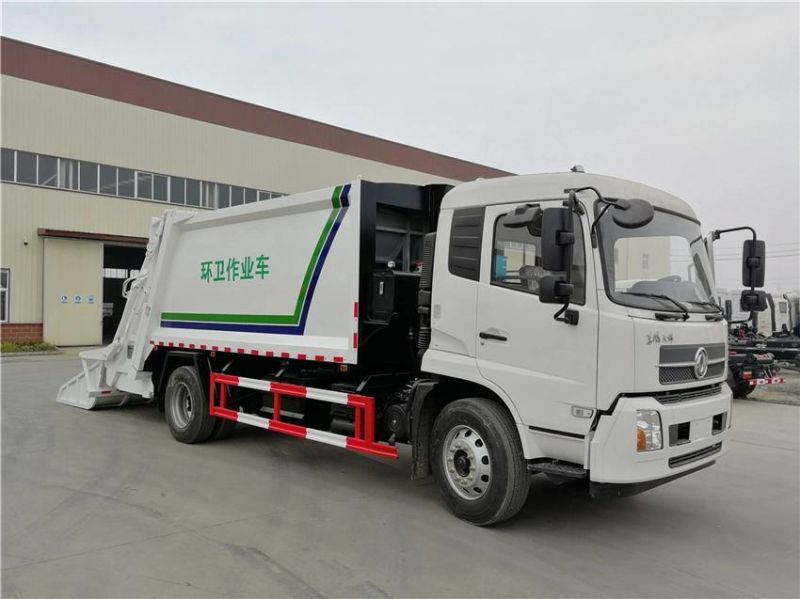 Compressed Garbage Truck 12m3 Waste Cololection Compactor Truck