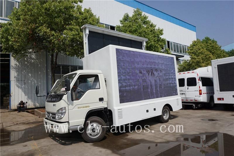 Foton Forland 4X2 LED Billboard Truck High Brightness LED Advertising Truck Mobile Stage Truck for Roadshow