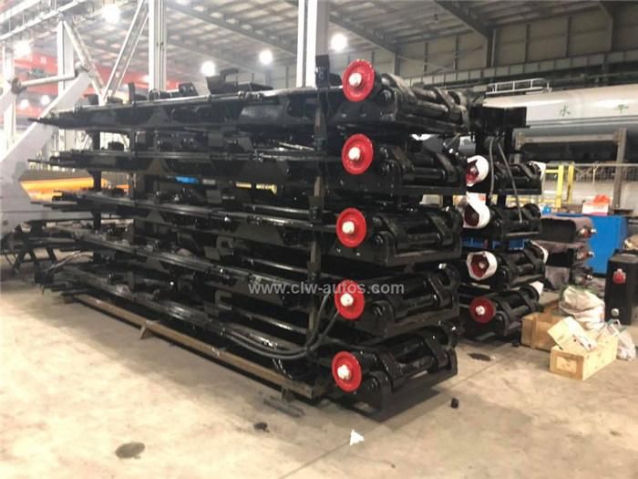 Customized Hook Lift Garbage Truck Body Container CKD Parts Upper Structure with Factory Price