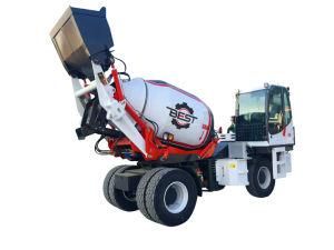 3.5 Cubic Meters Concrete Mixer Truck with Rotation and Double Direction