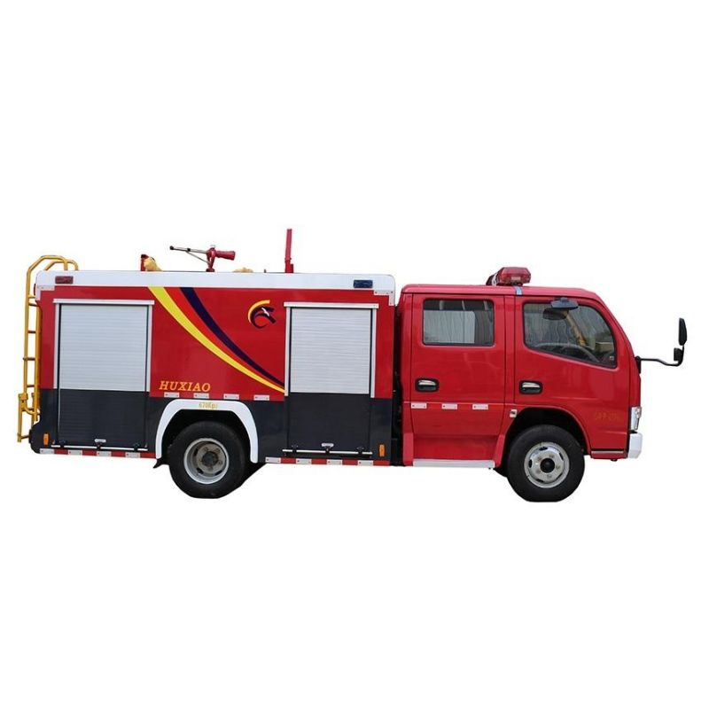 Dongfeng 3000 Liters Water Foam Fire Engine Truck, DFAC 4X2 Firefighting and Rescue Vehicle Made in China