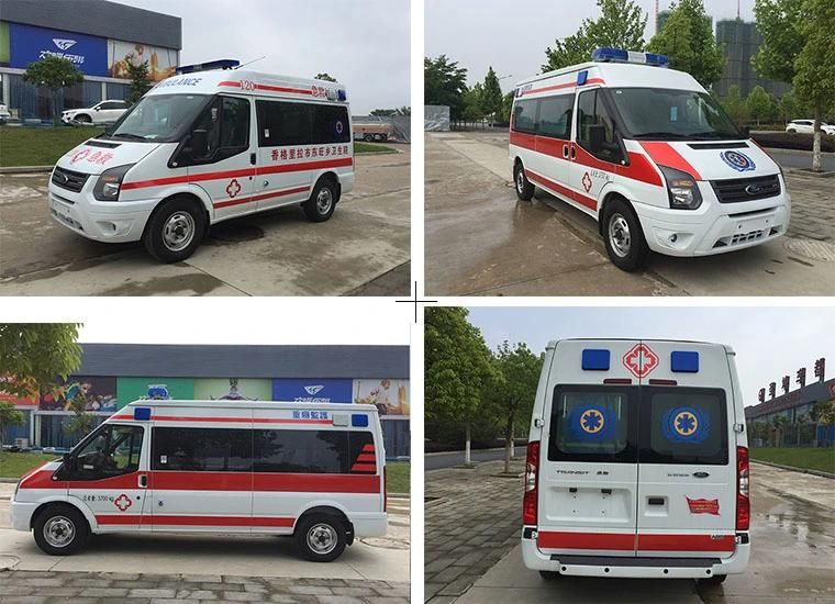 High Proof V348 Patient Transport Ambulance Car Medical Rescue Negative Pressure Ambulance