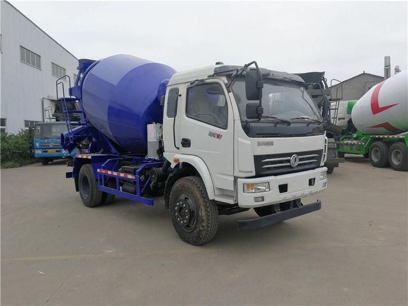 Good Price Dongfeng 4X2 Euro 4 Engine Concrete Mixer Truck 5m3 6m3