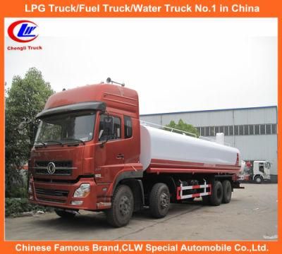 12wheel Dongfeng Watering Tank Truck for City Road Cleaning