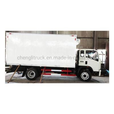 HOWO 4*2 Truck Refrigerated Trucks with Dongin Thermo Refrigeration Unit