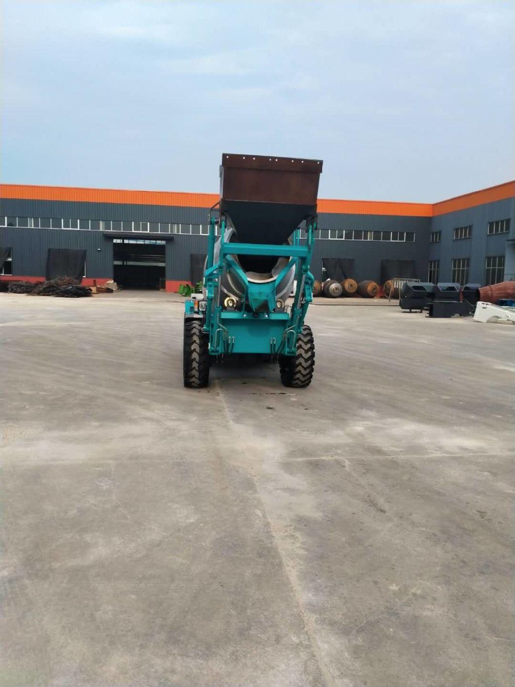 Self Loading Mobile Concrete Truck Mixer 1.5m3 in Sri Lanka