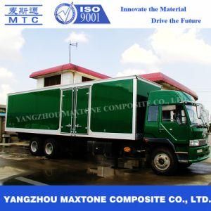 Maxtone Semi Trailer Box Body with FRP Panel