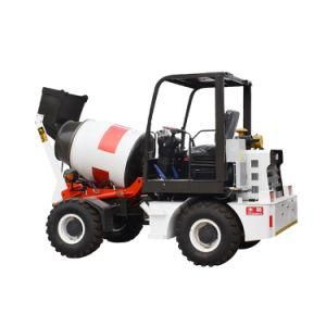 0.7 Cubic Self Loader Concrete Mixer with Pump for Road Construction