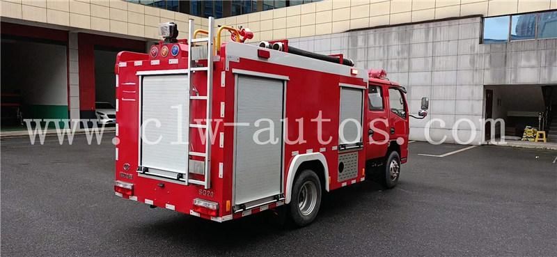 Dongfeng Duolicar New Mini 2 Ton Water Tank Fire Fighting Truck Fire Rescue Truck Fire Engine Fire Fighter Truck