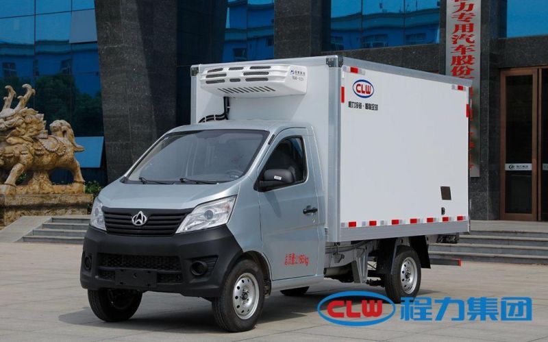 Changan Mini Close Van Truck Thermo King Mobile Refrigerated Freezer Truck