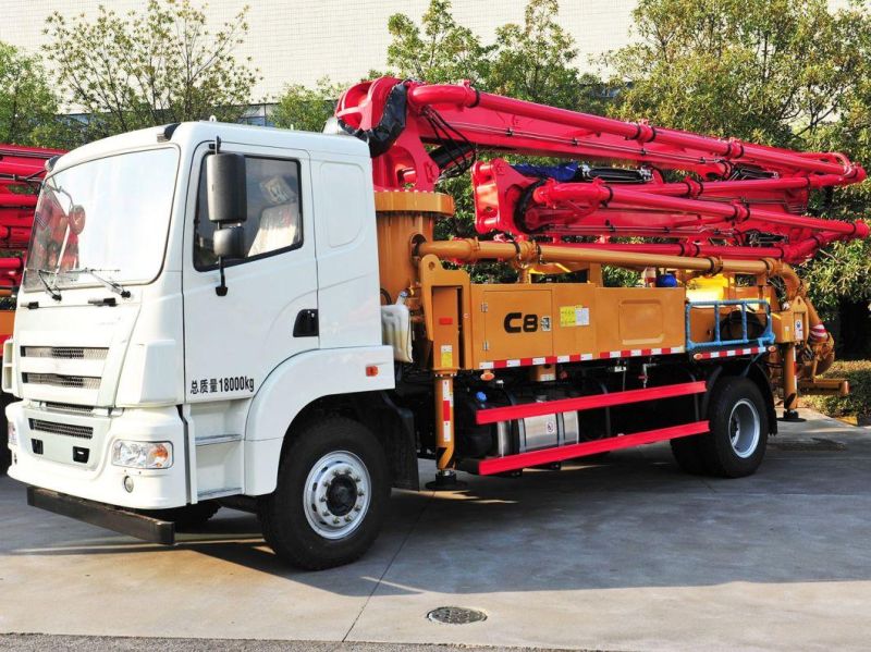 56 Metertruck Mounted Concrete Pump Sy5423thb 560c-8d