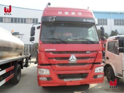 Sinotruk HOWO 18 Ton 6*4 Road Construction Asphalt Distributor, Synchronous Crushed Stone Sealing Truck, Highway Emulsi