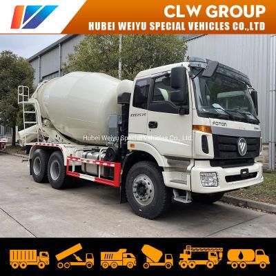 Foton 6X4 8cbm Cement Mixer Truck Construction Machinery Engineering Vehicle Trucks