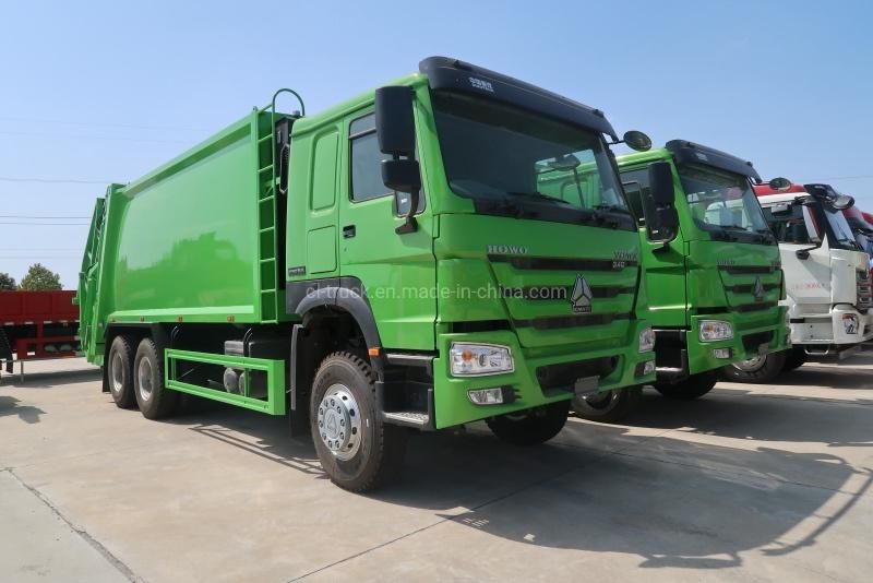 Good Quality HOWO 6X4 Type 20cbm 18cbm 16m3 Compactor Garbage Truck