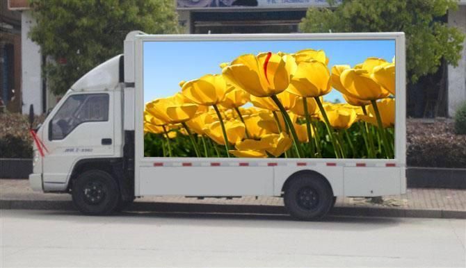 Cheapest Price Foton Mini Small Outdoor Mobile P4 P5 P6 Full Color LED Advertising Truck