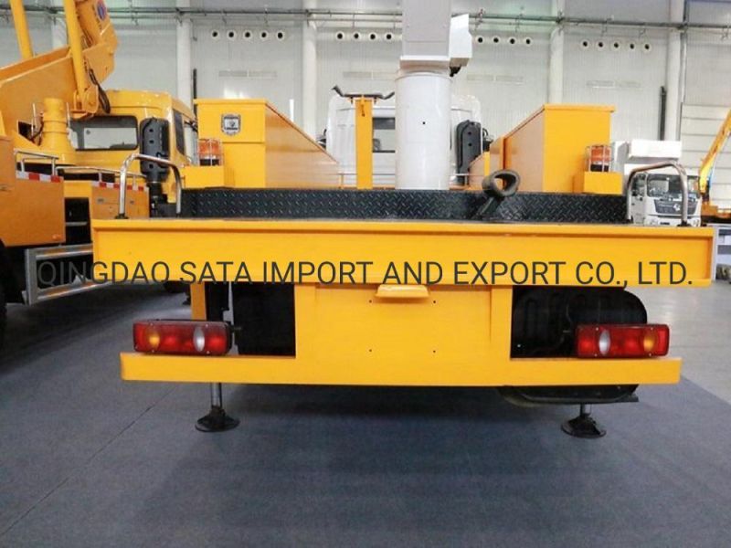 Dongfeng Aerial Work Platform 28m Telescopic Boom Lifting Platform Truck