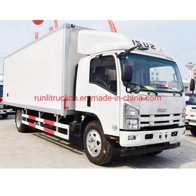 205HP Japanese Brand Refrigerated Cold Room Van Truck 8tons 30cbm