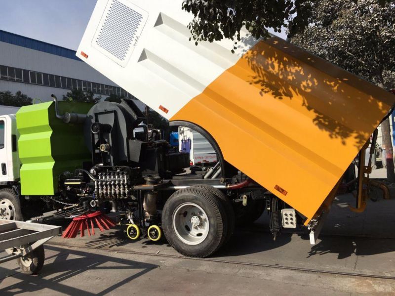 Dongfeng 4X2 Volume 5cbm 8cbm 10cbm Sanitation Vehicle Road Sweeper