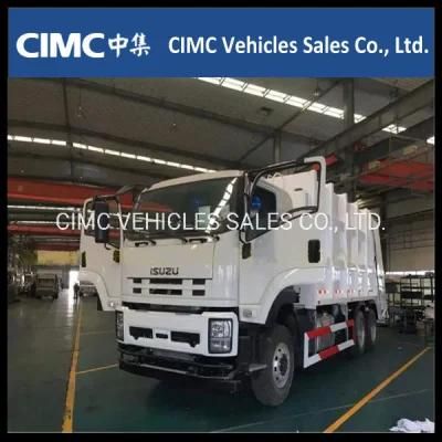 Isuzu Giga 10 Wheels 6X4 Lift Garage Truck 20cbm Rear Hook Loader for Sale