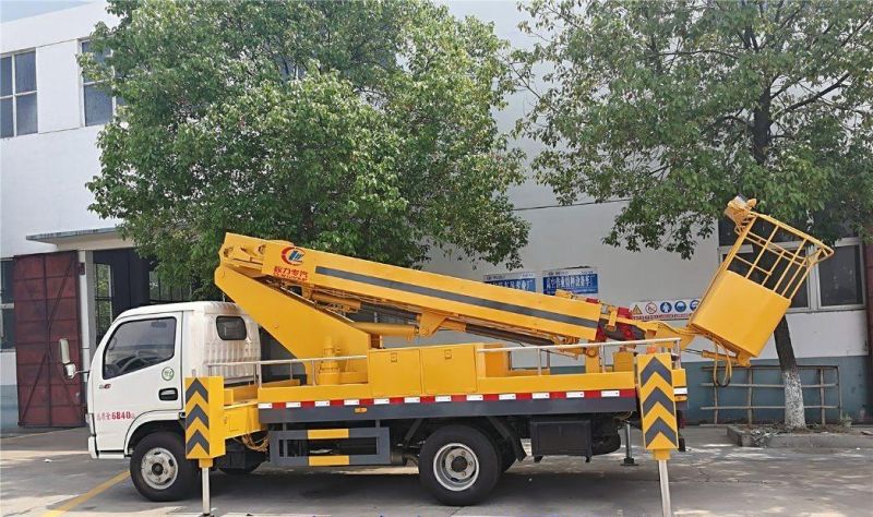 Dongfeng Double Row 4X2 Type 17m 18m 21m High Aerial Working Truck