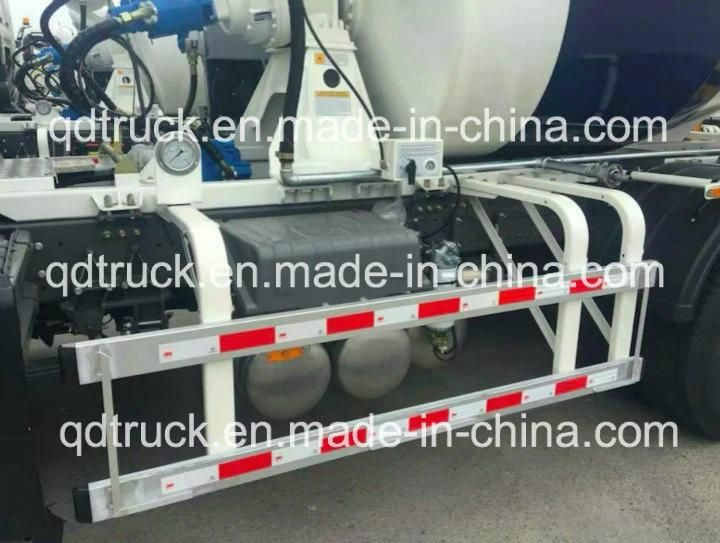 6~10m3 Cement Silo Mixer Truck Mounted Portable Tank Concrete Mixer Drum