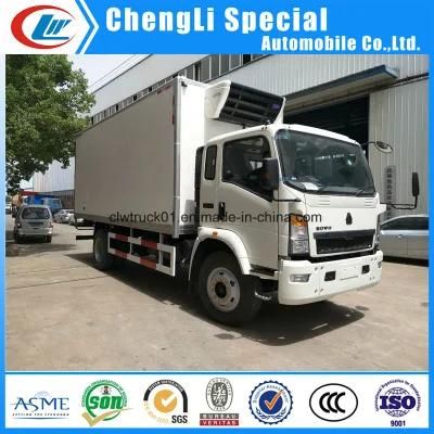 10ton Sinotruck HOWO Frozen Food Refrigerator Van Truck