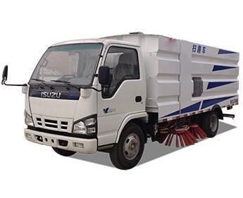 Japan Brand 4X2 5m3 High Pressure Vacuum Road Sweeper Cleaning Truck