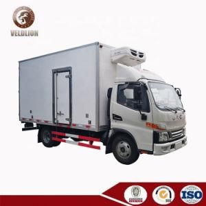 JAC Diesel Engine Light Sea Food Truck Refrigerator Freezer 3 Tons Refrigerated Truck