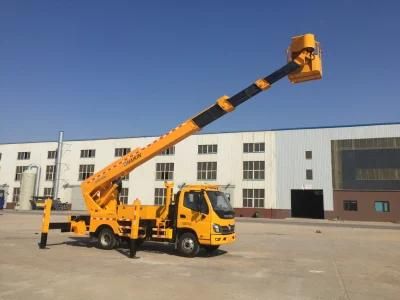 23m High Quality Aerial Work Truck with Operation Bucket
