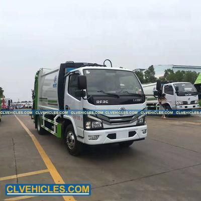 Chinese Factory Dongfeng Small Rubbish Disposal Truck Rubbish Compressed Trucks