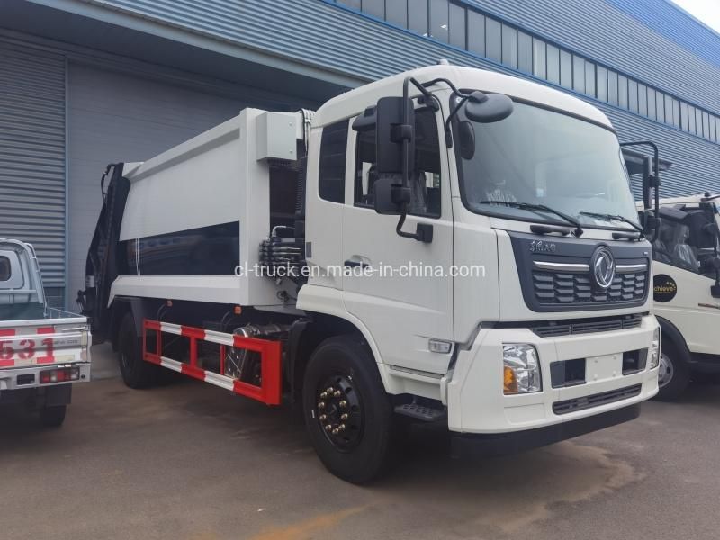 Dongfeng Tianjin Compactor Garbage Truck 10m3 12m3