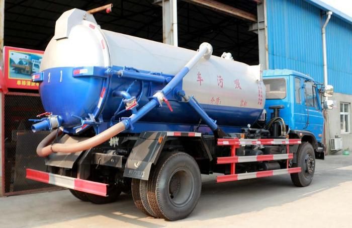 Dongfeng 10cbm 10000liters High Pressure Tank Truck 10tons Sewage Suction Vacuum Truck