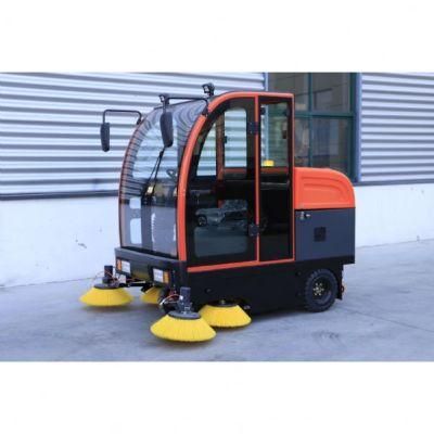 Suntae Electric Sweeping Car Road Sweeper Engineering Sweeper Lq-Xs-2000 High Pressure Spray Function Available