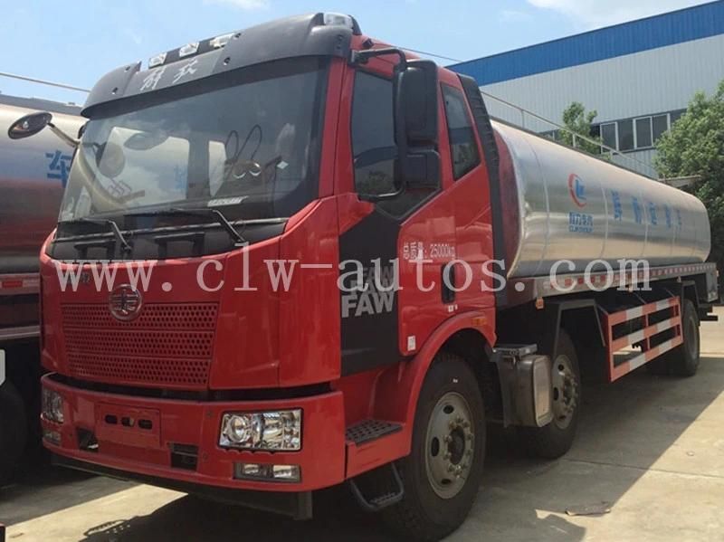 FAW 6X2 15000liters Fresh Milk Transport Truck Milk Tanker Truck Fresh Milk Tank Transport Truck