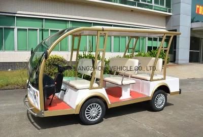 Six Seat Electric Sightseeing Car Electric Tourist Car Cheap Price