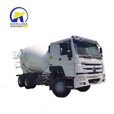 HOWO 6cbm 8cbm 9cbm Self Loading Mixer Concrete Truck