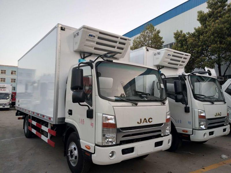 JAC 4X2 Small 1.5tons, 3tons Refrigerator Freezer Truck 5tons Refrigerated Truck