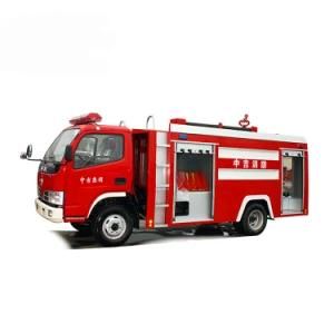 Dongfeng 3 Tons Water Tank 3300 Wheelbase Fire Truck for Sale