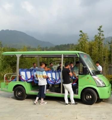 New 14 Seater Gasoline or Electric Powered Sightseeing Car