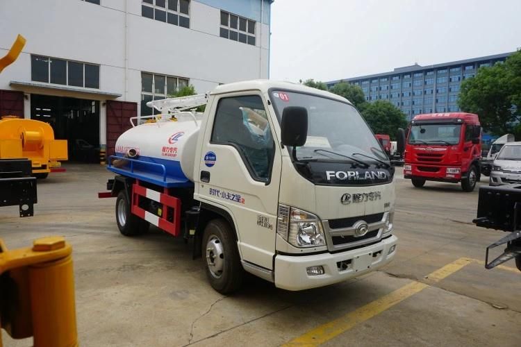 Foton Forland Vacuum Sewage Suction Tanker Fecal Suction Truck