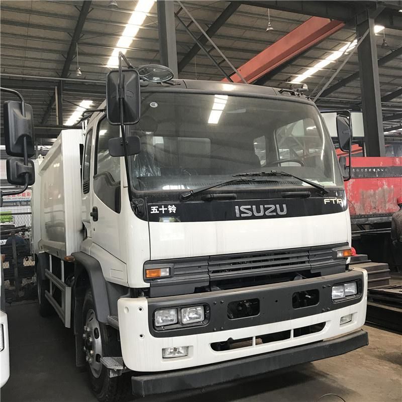 China Isuzu 8m3 10m3 12m3 Garbage Vehicle Waste Compactor Truck