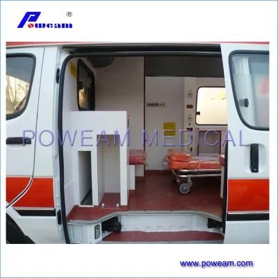 Ambulance Car Price/4X2 2WD ICU Ambulance for Sale