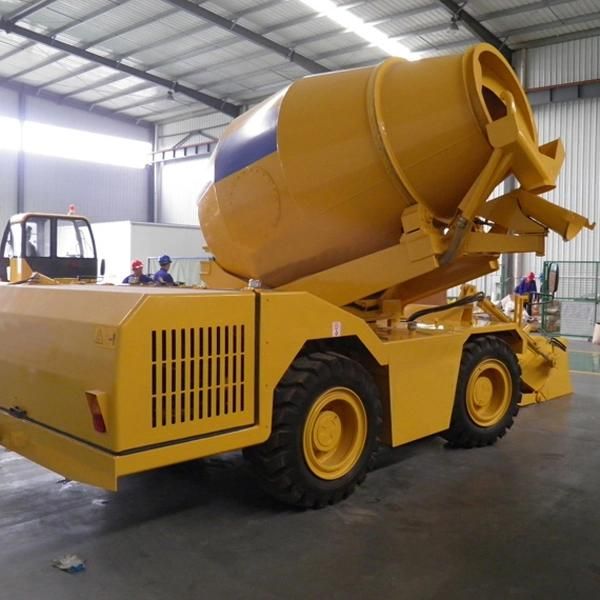 2.5 Cbm Self Loading Pump Truck Concrete Mixers