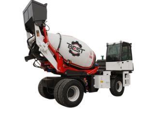 Self Loading Concrete Mixer 4.5 Cubic Meters Cement Mixer Truck for Sale