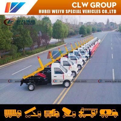 Bulk Order 3cbm 5cbm 8cbm 10cbm 12cbm Refuse Collector Vehicle Hook Lift Garbage Truck