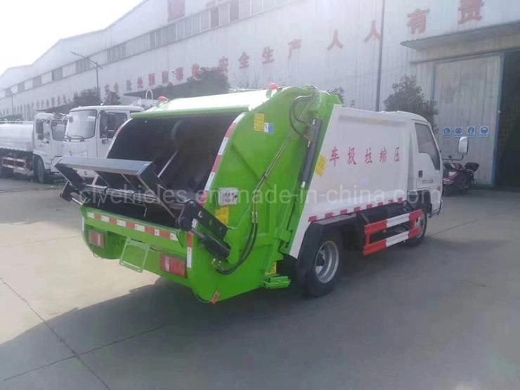 Foton 4X2 4cbm Refuse Collection Vehicle Garbage Compressed Compactor Truck