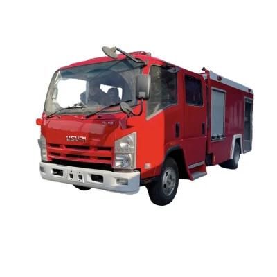 Exported to Chile Euro 4 Engine 4X2 1suzu Japan Chassis 4000liter Fire Truck 1200gallons Water Fire Engine Cheap Price