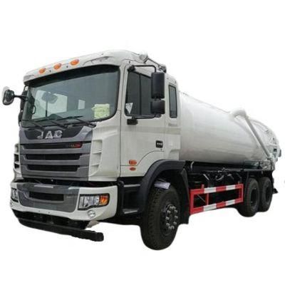 JAC 16000 Liters Septic Tank Sewer Cleaning Sludge Tank Fecal Waste Sewage Tanker Suction Truck