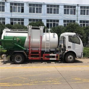 China Special Truck 4X2 Dongfeng 6000 Liters Kitchen Restaurant Waste Garbage Truck