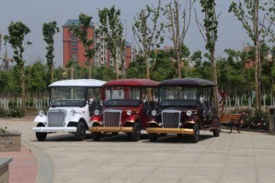 8 Seats Tourist Coach Electric Classic Sightseeing Vintage Car